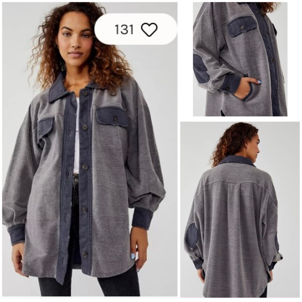 💥PRICE DROP💥 Ruby Oversized Shirt Jacket